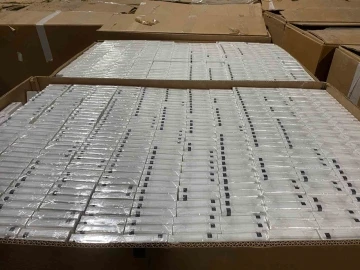 941 bin 892 paket kaçak sigara ele geçirildi
