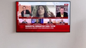 A Haber, Ukrayna’da mahsur kalan öğrenciyi yayından aldı! ‘Türk kızı ağlamaz…’