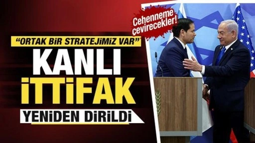 ABD Dışişleri Bakanı Rubio Kudüs’te! Kanlı ittifak yeniden dirildi!