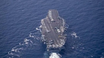 ABD Donanması'na bağlı USS George HW Bush uçak gemisi Türkiye&rsquo;ye doğru yola çıktı