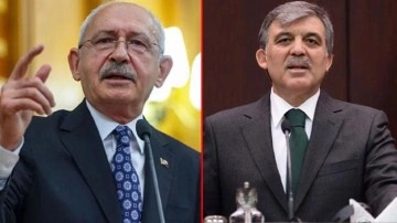 Abdullah Gül'den Kemal Kılıçdaroğlu'na sürpriz destek