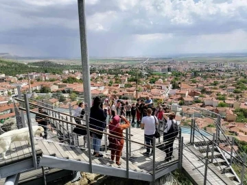 Açık Hava Heykel Müzesi ve Seyir Terası’na yoğun ilgi
