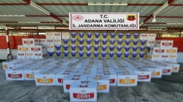 Adana’da 2 milyon 800 bin makaron ele geçirildi
