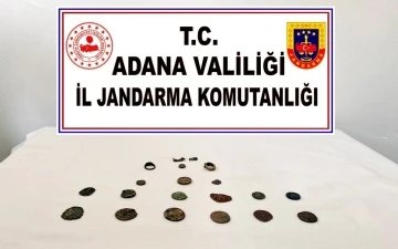 Adana’da 20 tarihi obje ele geçirildi
