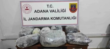 Adana’da 24 kilo 850 gram esrar ele geçirildi
