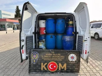 Adana’da 49 bin litre sahte akaryakıt ele geçirildi