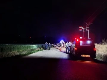 Adana’da hafif ticari araç yol kenarındaki toprak zemine çarptı: 1 ölü