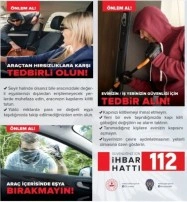 Adana'da Polis Ekipleri Vatandaşları Bilgilendiriyor