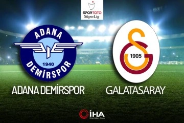 ADANA DEMİRSPOR GALATASARAY MAÇI CANLI ANLATIM!