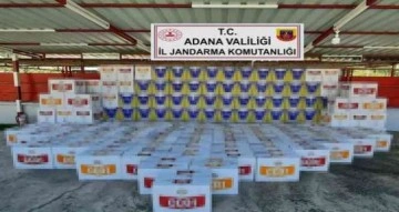 Adana’da 2 milyon 800 bin makaron ele geçirildi