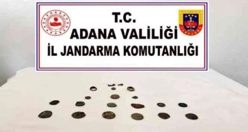 Adana’da 20 tarihi obje ele geçirildi