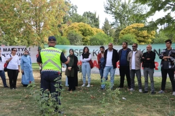 Aday sürücülere son ders Jandarmadan
