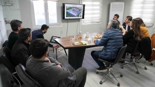 Adıyaman Belediyesi’nin yeni hizmet binası inşaatı devam ediyor