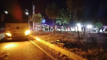 Adıyaman'da feci kaza: 1 ölü, 3 yaralı