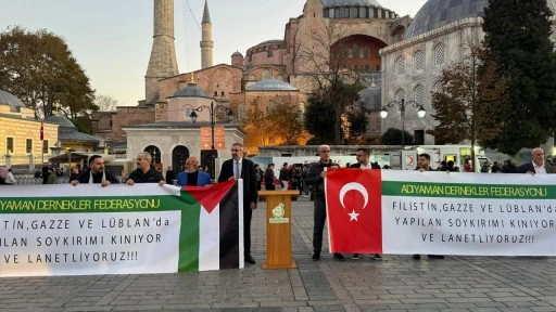 Adıyaman Dernekler Federasyonu'ndan Gazze'ye büyük destek