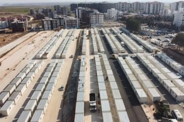 Adıyaman’da 300 konteyner ailelere teslim ediliyor