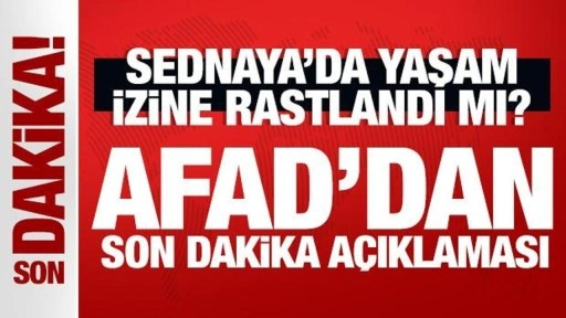 AFAD'dan son dakika Sednaya Hapishanesi açıklaması!