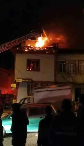 Afyonkarahisar’da boş ev yangını
