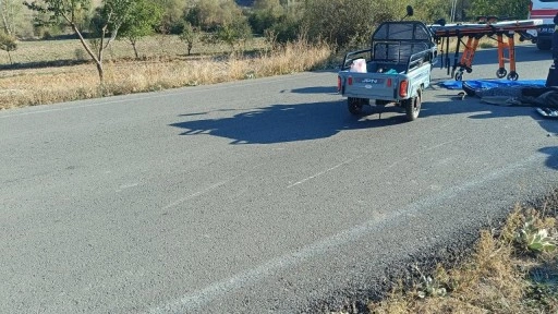 Afyonkarahisar’da moped kazası: Yaralılar var