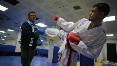 Şanlıurfalı milli karateci Savaş Öğüş dünya finalinde gümüş madalya kazandı