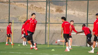 Mardin temsilcisi, Manisa FK karşılaşması öncesi son çalışmasını yaptı