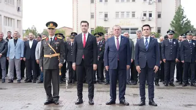 Midyat’ta Cumhuriyet’in 101. yılı için resmi tören düzenlendi