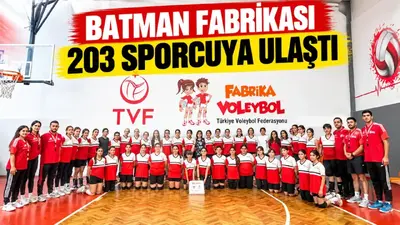 Batman’da voleybol okulunun sporcu sayısı 203’e yükseldi