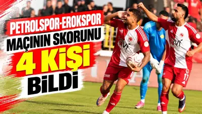 Batman’daki skor yarışında 4 katılımcı doğru tahmin yaptı