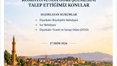 Diyarbakır’dan bütçe maratonuna yatırım dosyası: 40 sayfalık raporda 8 bakanlık ve kurumdan ortak talep