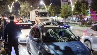 Batman’da Bisikletli Sürücü Kazada Hastanelik Oldu