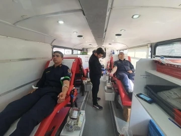 Ağlı’da kan bağışı kampanyası düzenlendi
