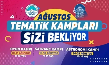 Ağustos Tematik Kampları için kayıtlar başladı
