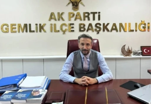 AK Parti Gemlik İlçe Başkanı Mehmet Taşar:
