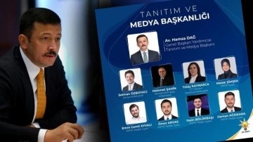 AK Parti Genel Başkan Yardımcısı Hamza Dağ'ın ekibi belli oldu!