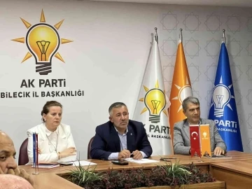 AK Parti haftalık olağan il yönetim kurulu toplantısı yapıldı
