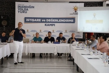 AK Parti İzmir İstişare ve Değerlendirme Kampında yeni projeler
