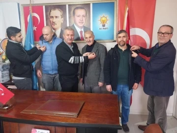 AK Parti Karacasu’da 65 yeni üye
