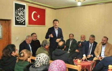 AK Parti Ortahisar Belediye Başkan Adayı Ergin Aydın Gülbaharhatun Mahallesi Sakinleriyle Buluştu