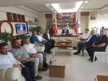 AK Parti teşkilatından İl Emniyet Müdürü Yırtar’a ziyaret
