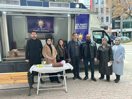 AK Parti üyelik standı açıldı
