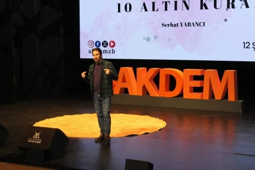 AKDEM’den  &quot;Mutlu Evlilikler için 10 Altın Kural&quot; konulu seminer
