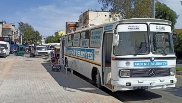 Akdeniz’de pazar yerlerine mobil tuvalet kuruluyor