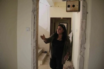 Akrabasının emanet ettiği iki katlı evin halini gören kadın şoka uğradı
