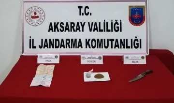 Aksaray jandarmadan uyuşturucu operasyonu: 1 tutuklama
