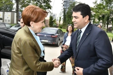 Akşener, Demokrat Parti Genel Başkanı Uysal’ı ziyaret etti
