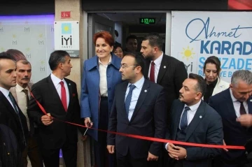 Akşener: &quot;Seçimlere iyi ki de hür ve müstakil olarak bu seçime giriyoruz&quot;
