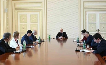 Aliyev, TBMM Başkanı Kurtulmuş’u kabul etti
