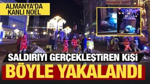 Almanya'da kanlı noel pazarı! Saldırgan böyle yakalandı