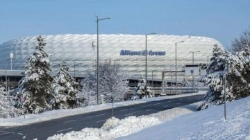 Almanya'da Bayern Münih'in maçına kar engeli