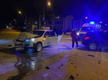 Alpağutbey Mahallesi'nde Meydana Gelen Trafik Kazası